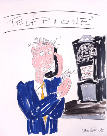 allee willis art telephone